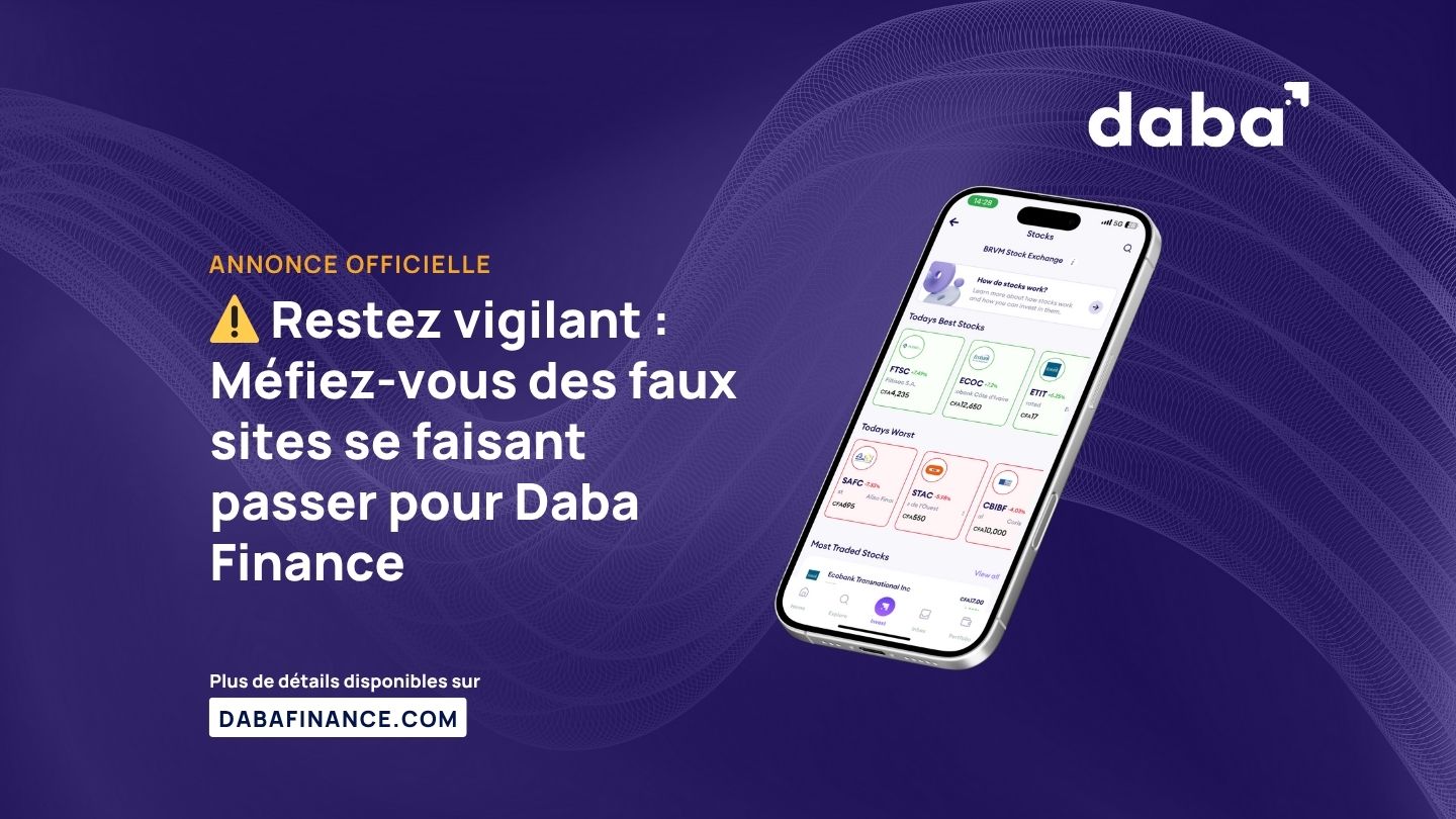 Daba finance investissez dans l'Afrique